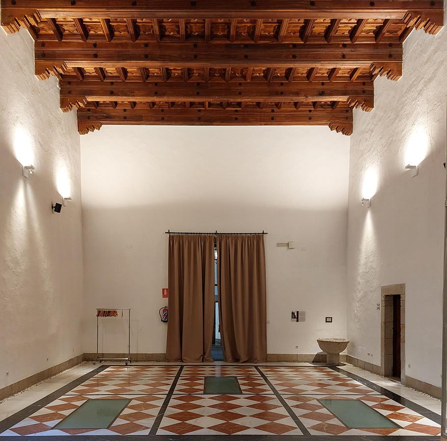 Zonas comunes en establecimiento hotelero histórico