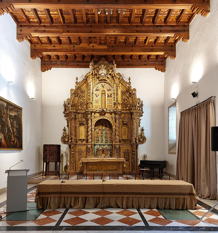 Capilla en establecimiento hotelero histórico